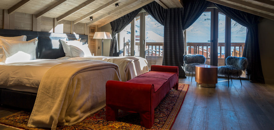La Datcha Val Thorens Double Bedroom 2 img
