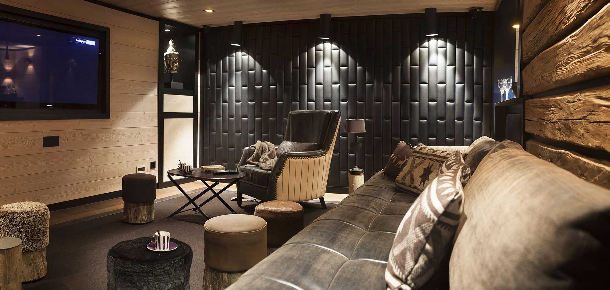 Chalet La Colombe Luxury Ski Cinema img