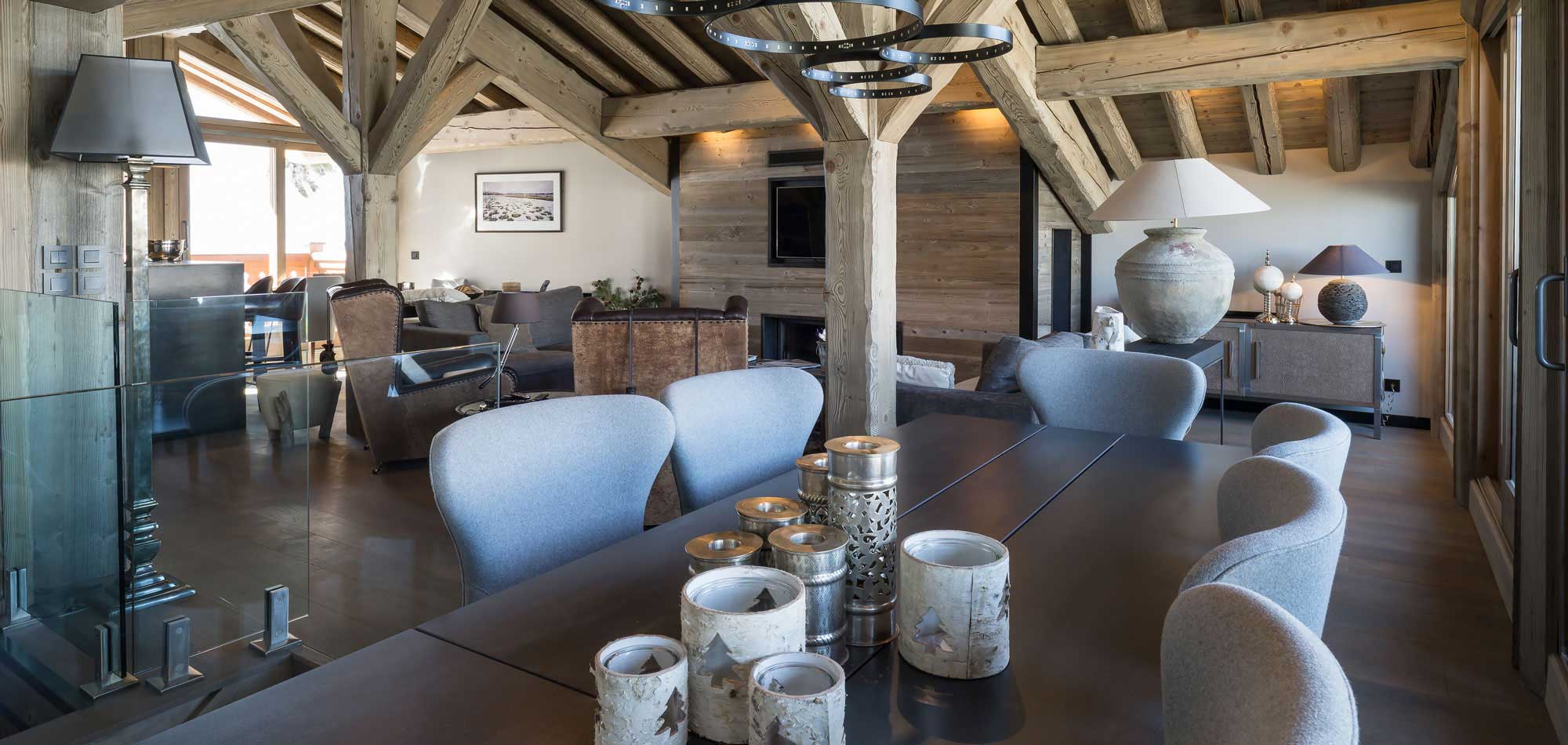 Chalet La Colombe Luxury Ski Dining img