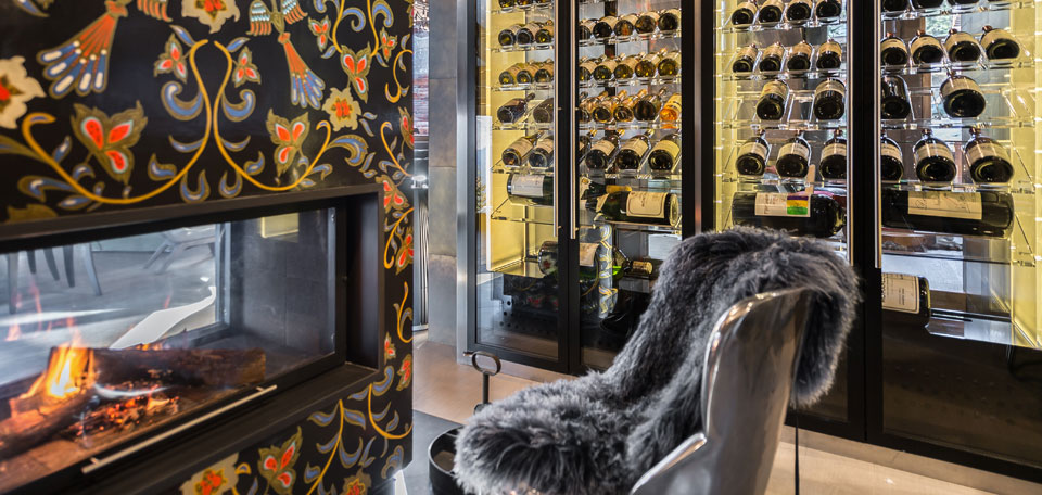 La Datcha Courchevel 1850 Luxury Ski Wine and Fireplace img