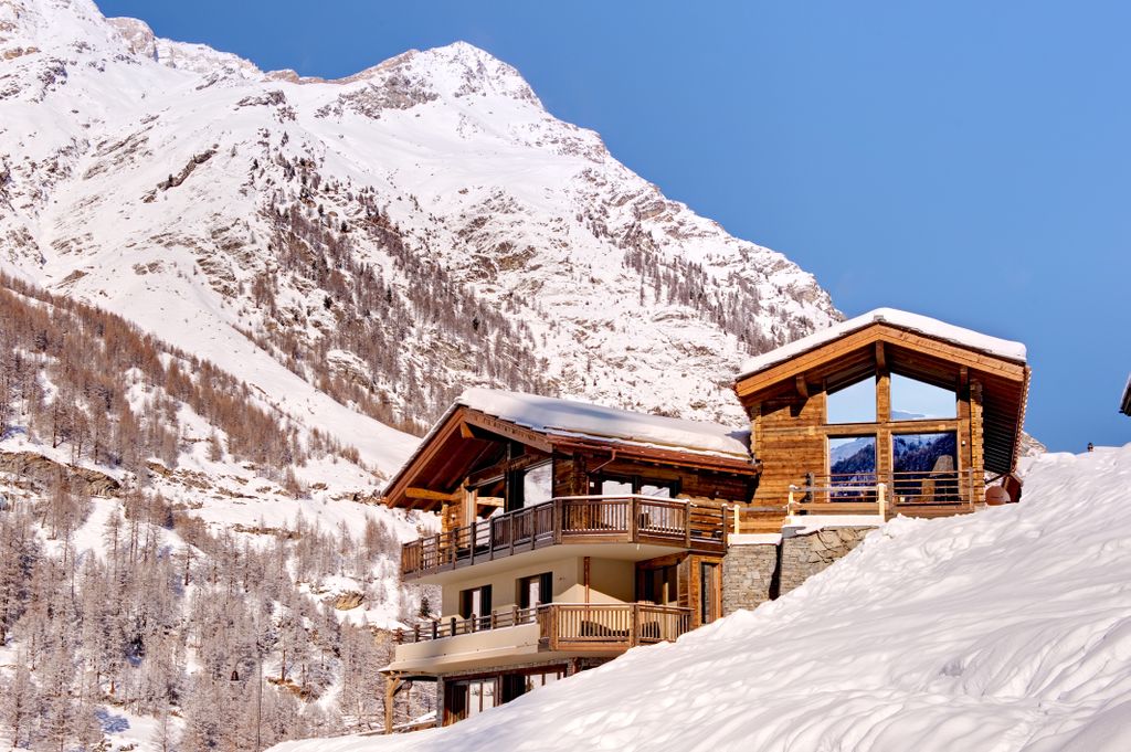Top Chalet Hot Tub Views Zermatt