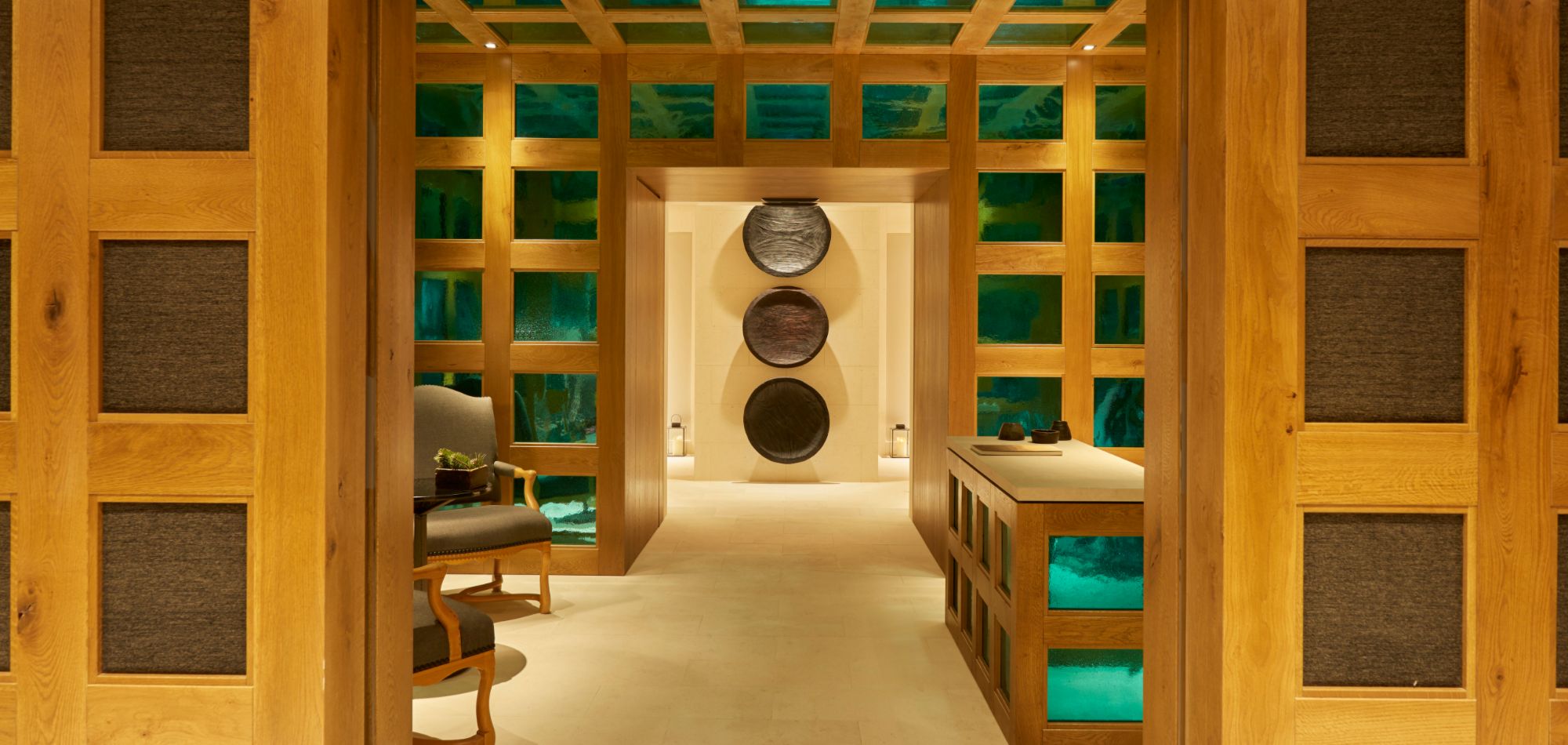 luxury-ski-hotel-1850-Aman le Melezin-Spa entrance.jpg