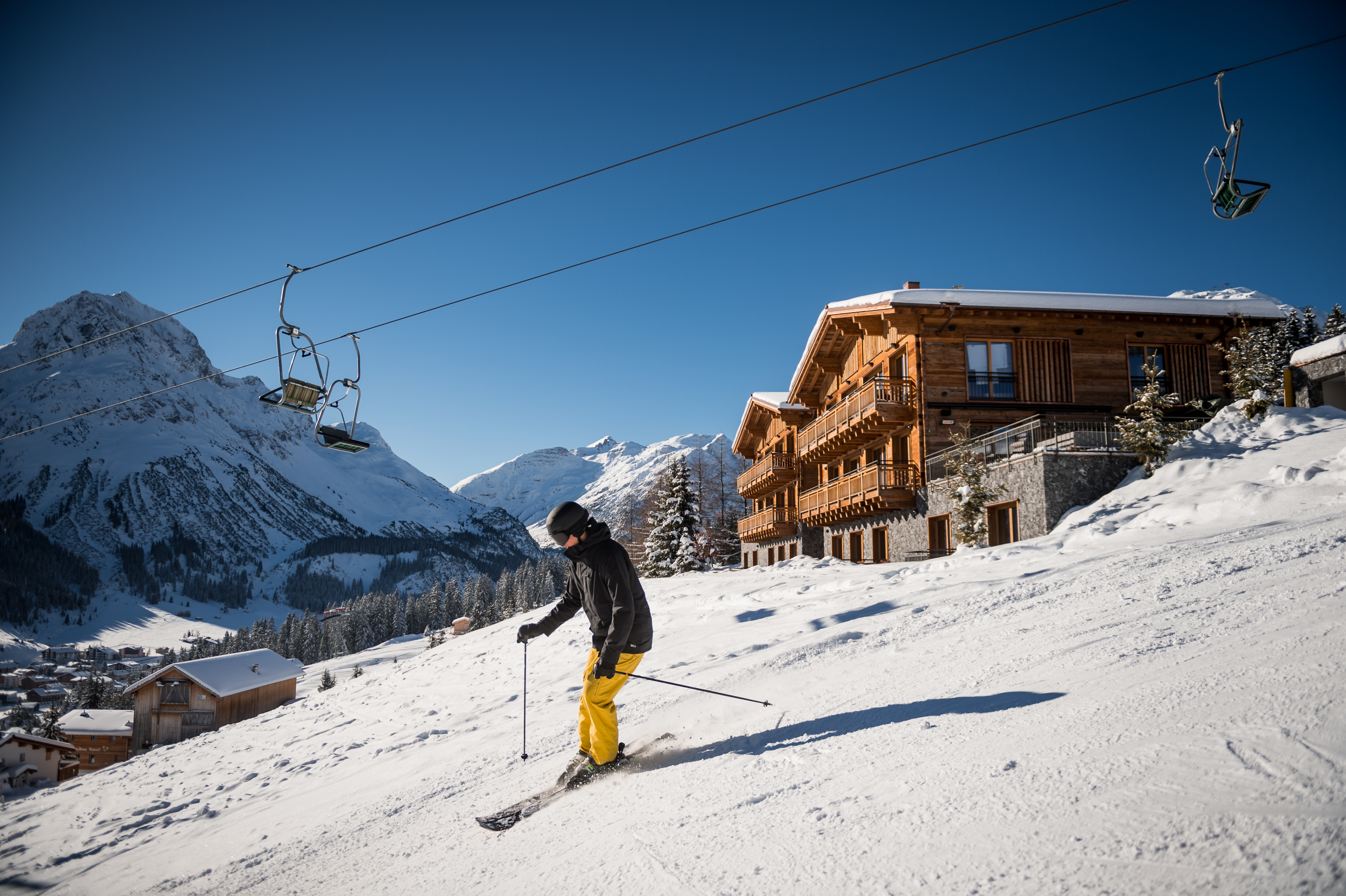 Ski-In/Ski-Out Ski Chalets