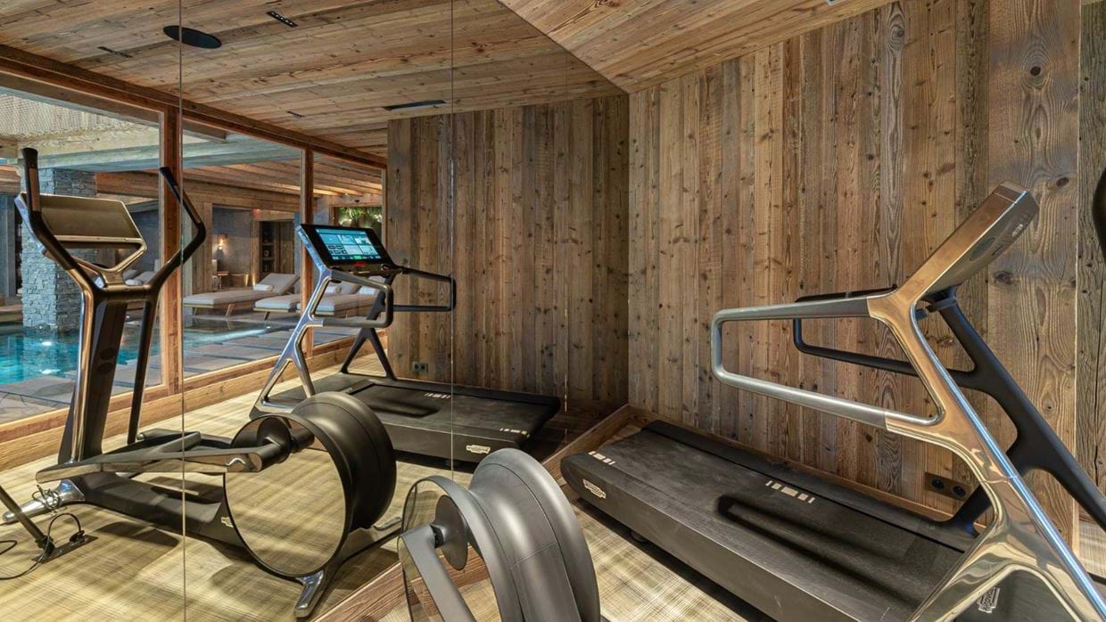 Chalets with a Gym/Fitness Area