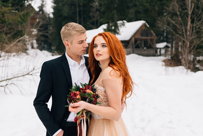 Chalets for Winter Weddings