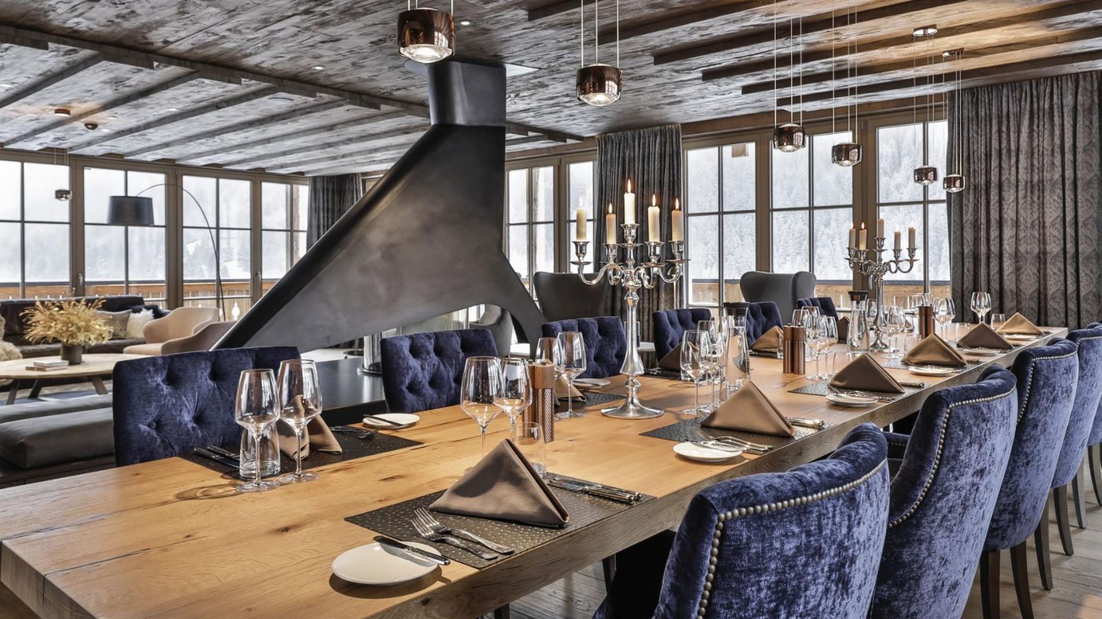 Luxury-Ski-Chalet-St Anton-Lena-Oxford-Ski- Dinning table.jpg