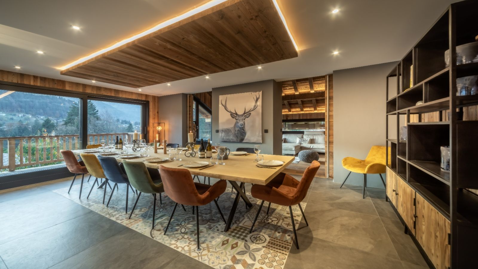 Luxury-Ski-Chalet-Morzine-Wilkids-Oxford-Ski-Dinning table.jpg