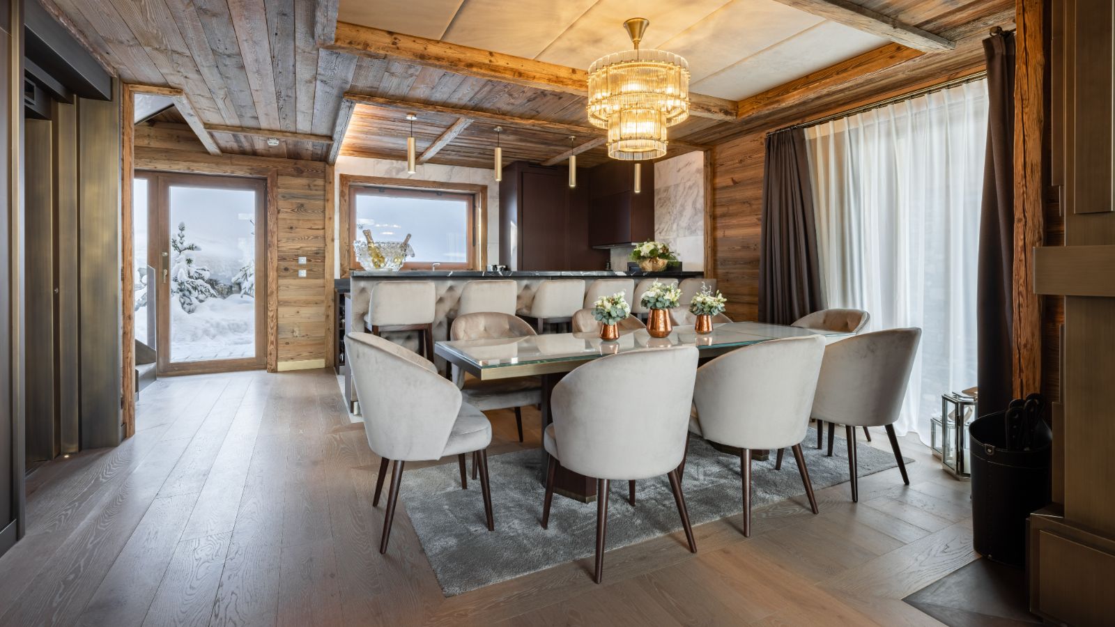 Kitchen Area of Signature Residence, Ultima Courchevel Belvédère (1).jpg