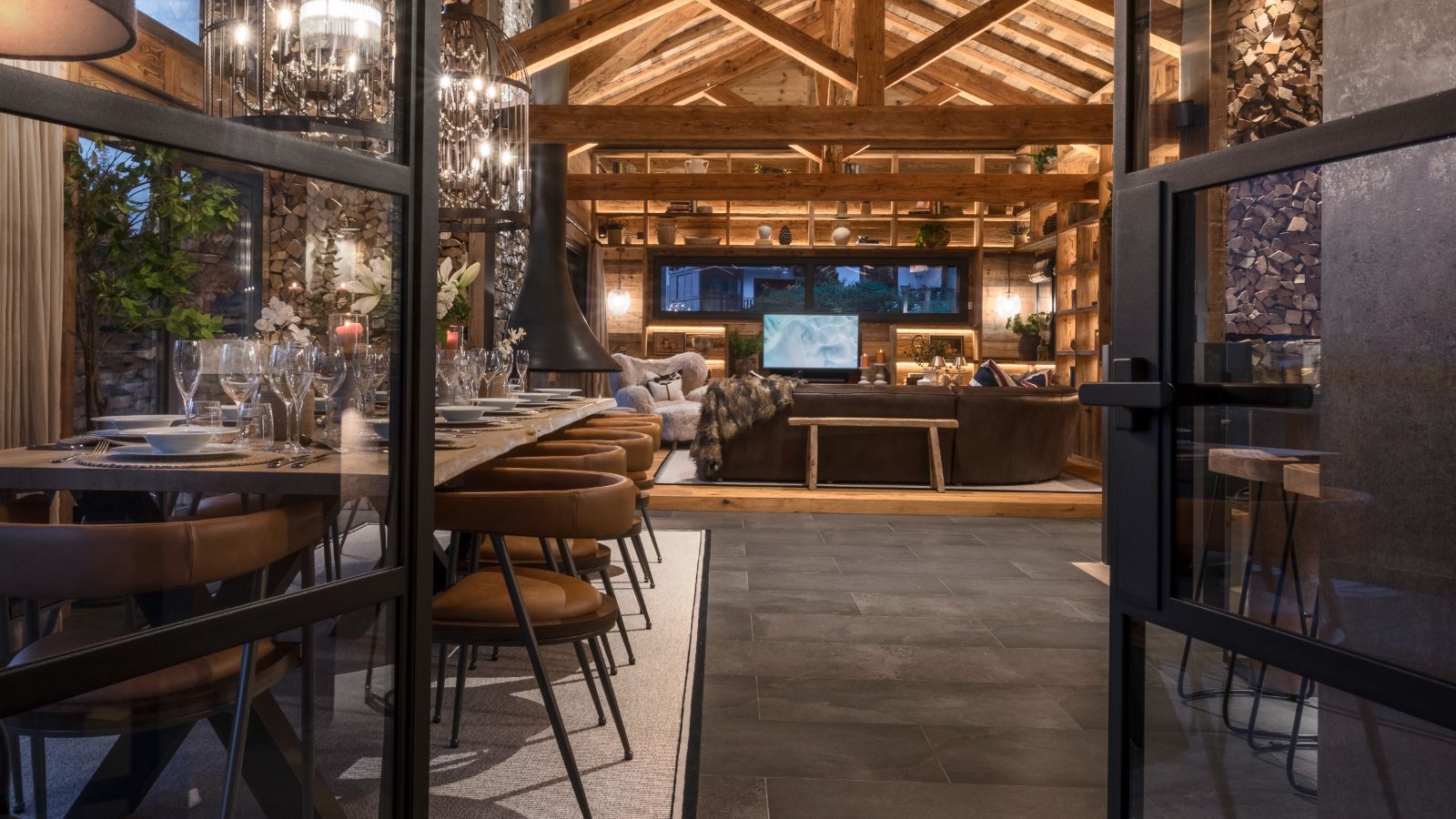 Chalet Mont Des Anges Main Living Area.jpg