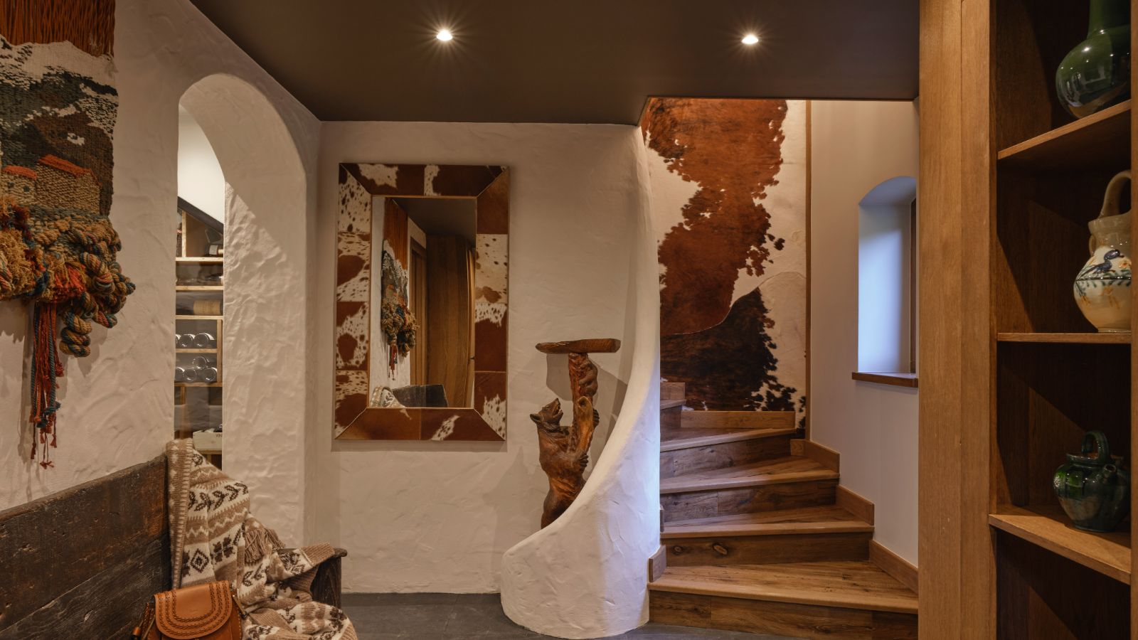 Luxury-Ski-Chalet-Megève-Le Chalet Le Molitor-Stairs-Oxford Ski.jpg