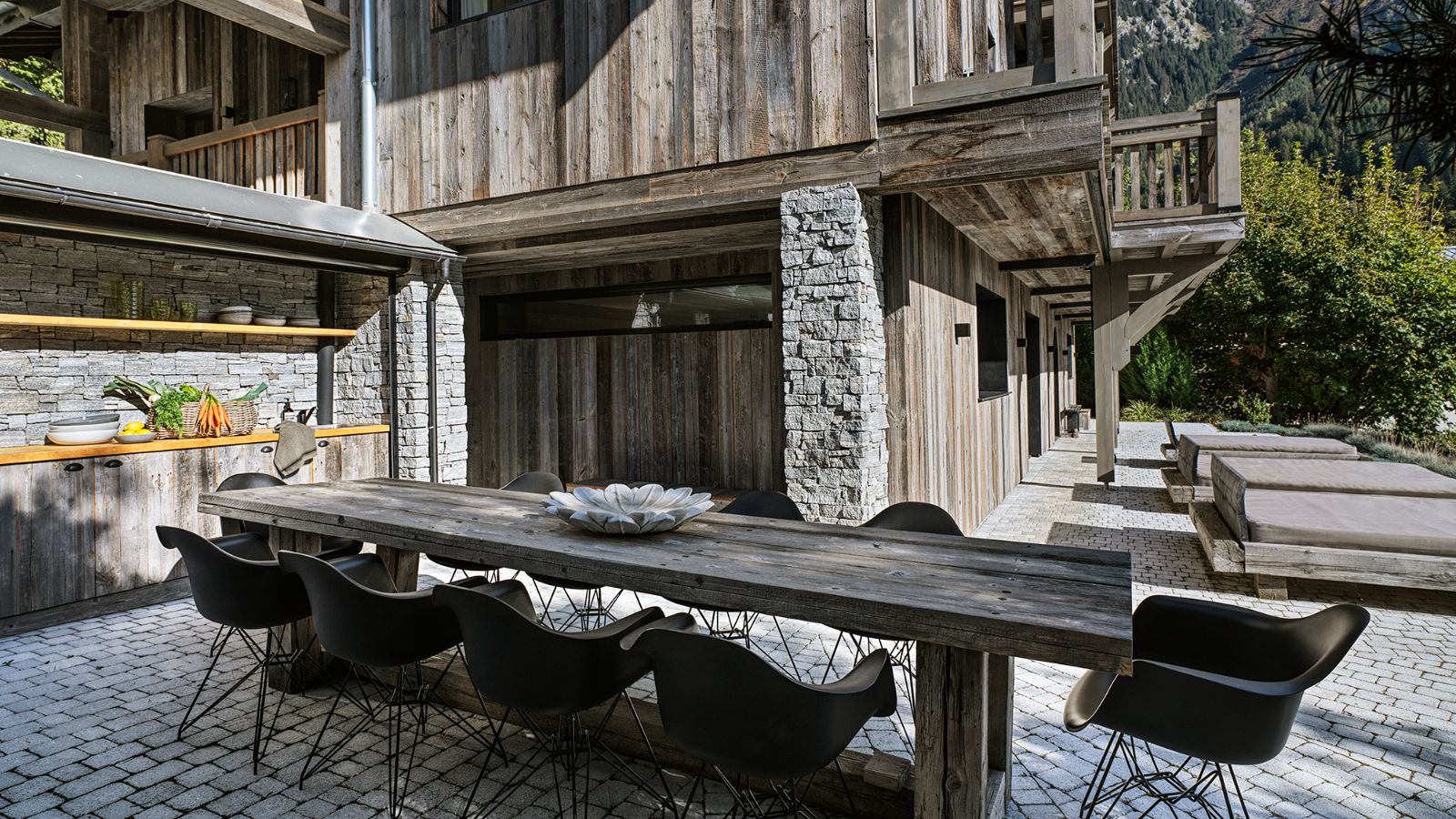 Luxury-Ski-Chalet-Champagny-en-Vanoise- IV Chalet- Exterior Kitchen-Oxford-Ski.jpg