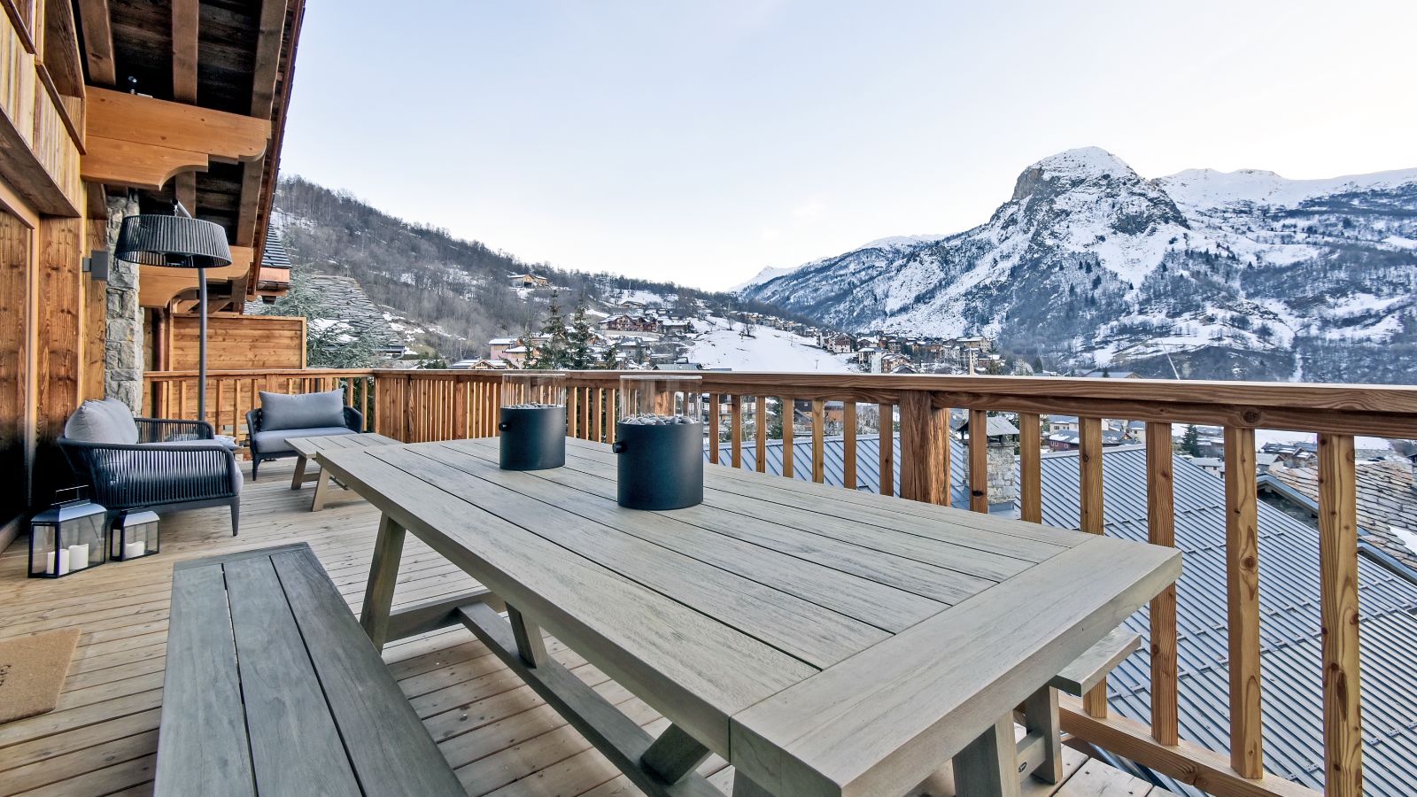 Luxury-ski-chalet-St Martin de Belleville- Chalet Snowfall- Terrace view- Oxford-Ski.jpg