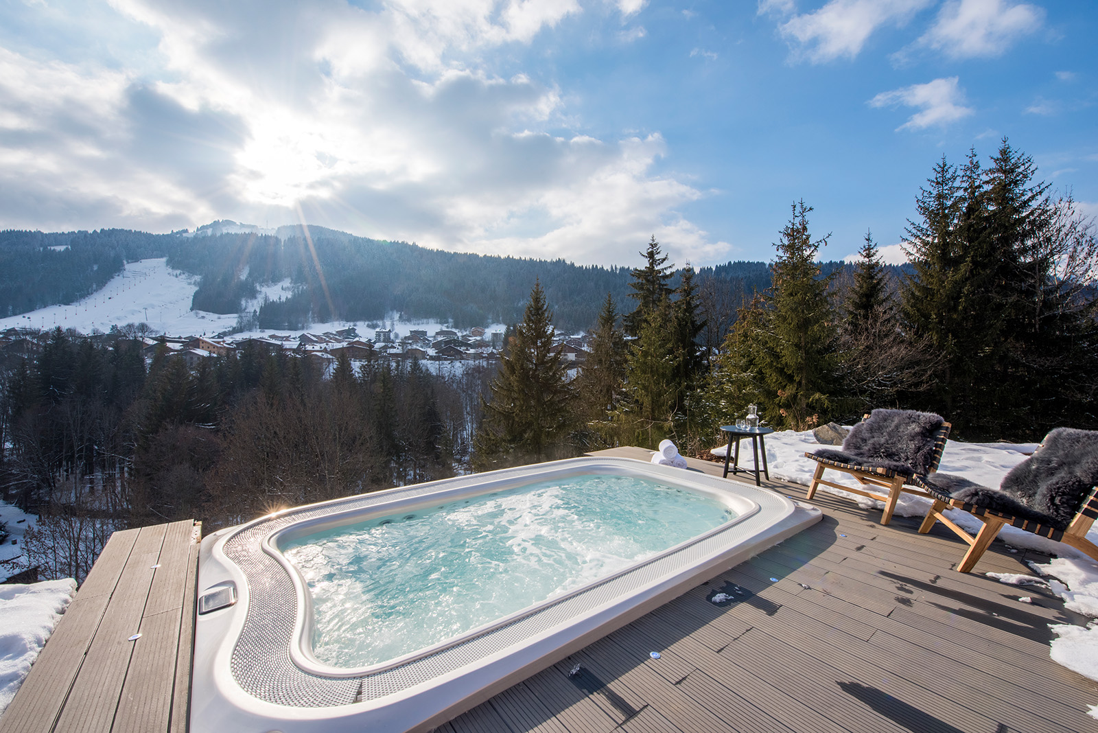 Sapphire hot tub