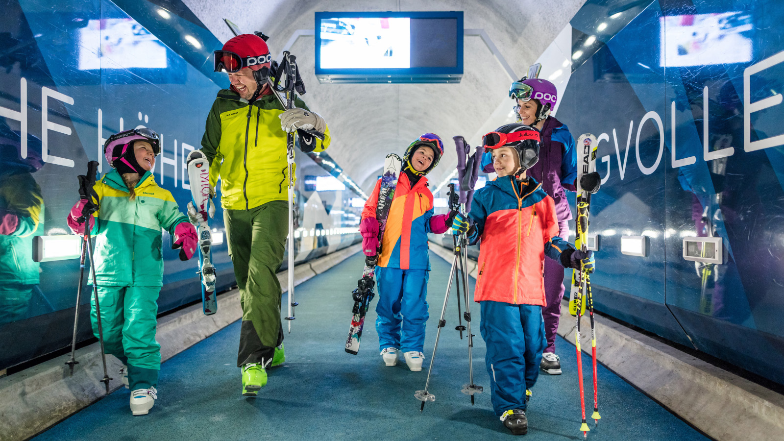 Family in Zermatt