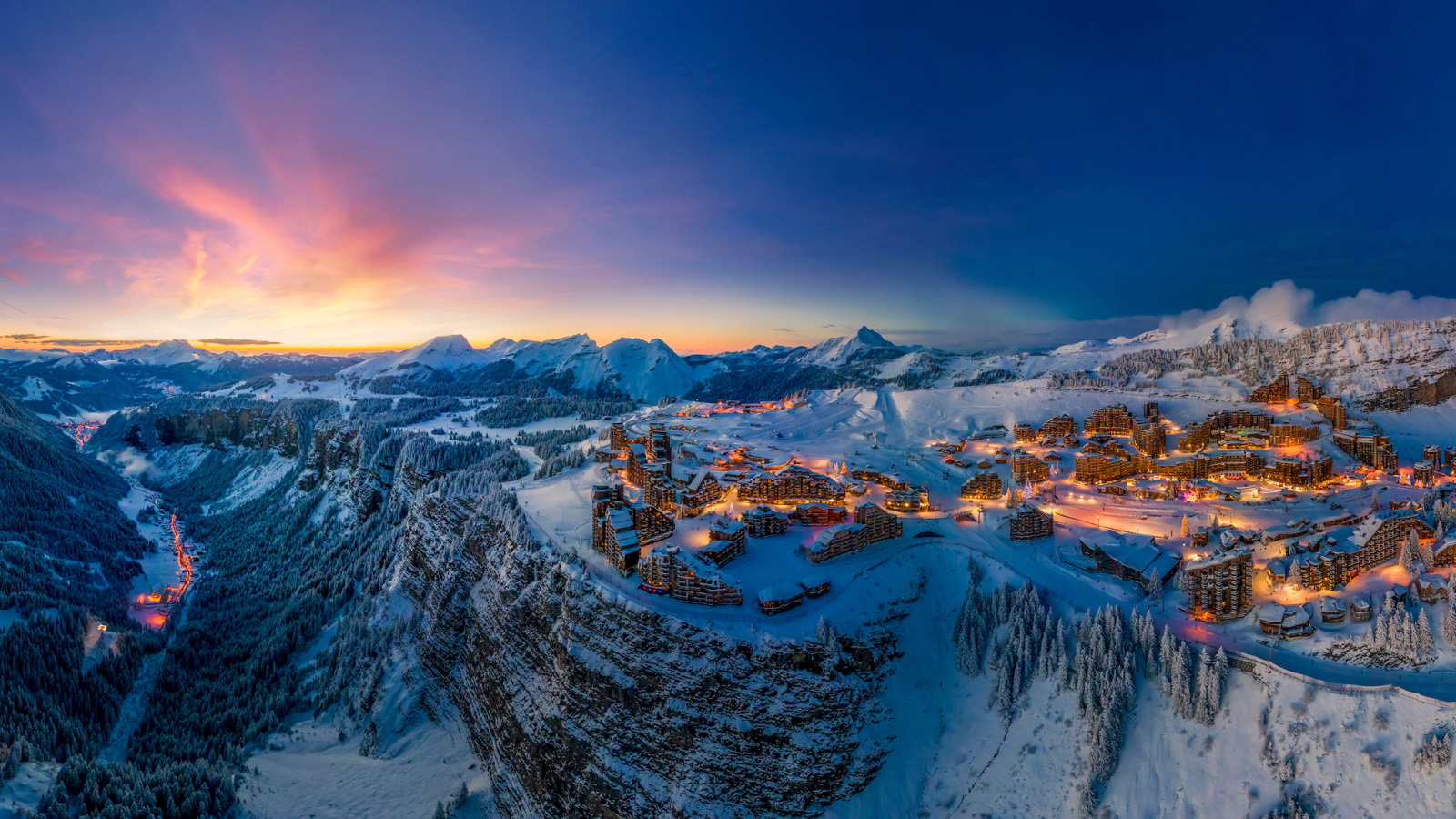 Avoriaz Sunset