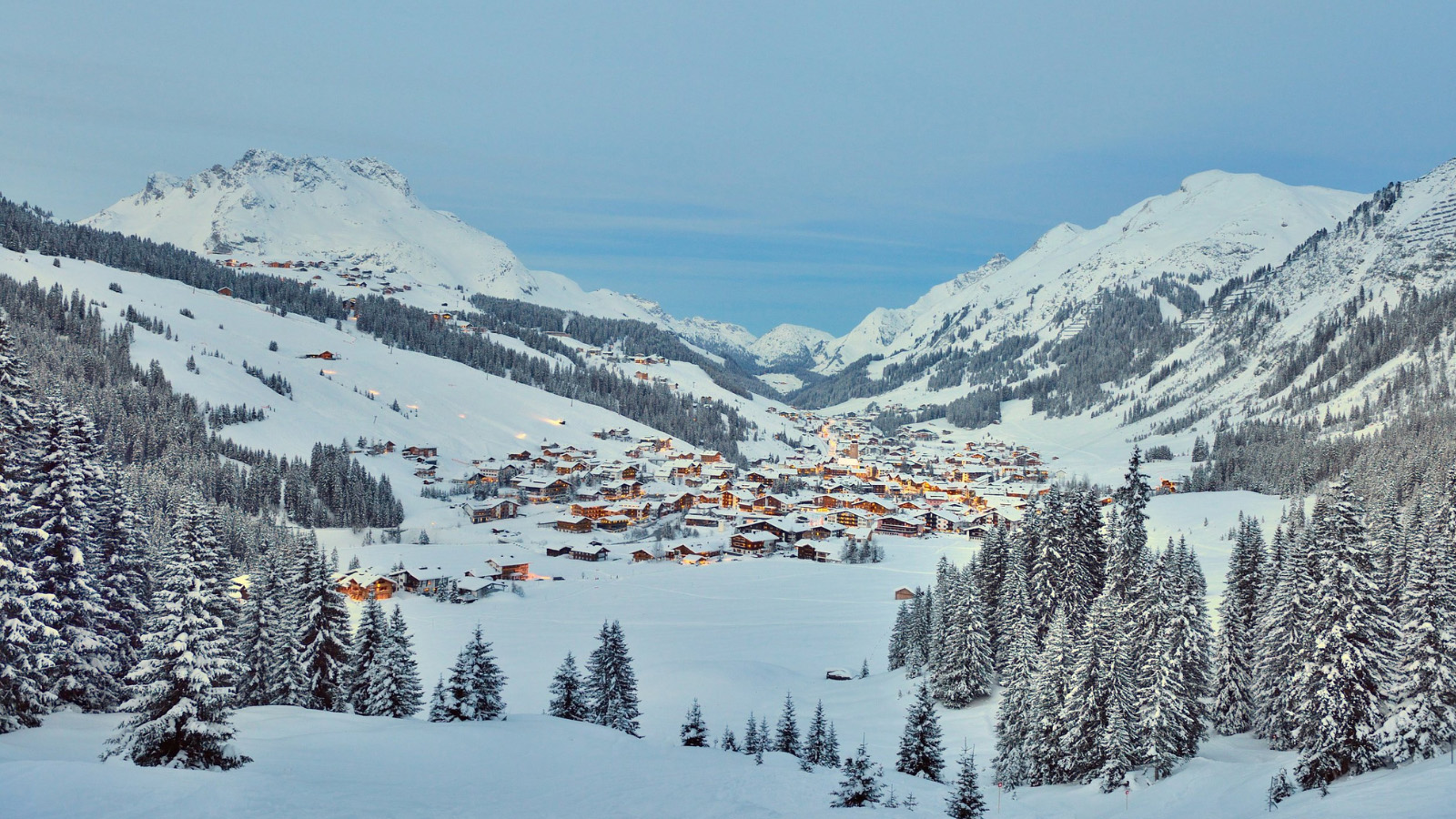 Lech Resort View