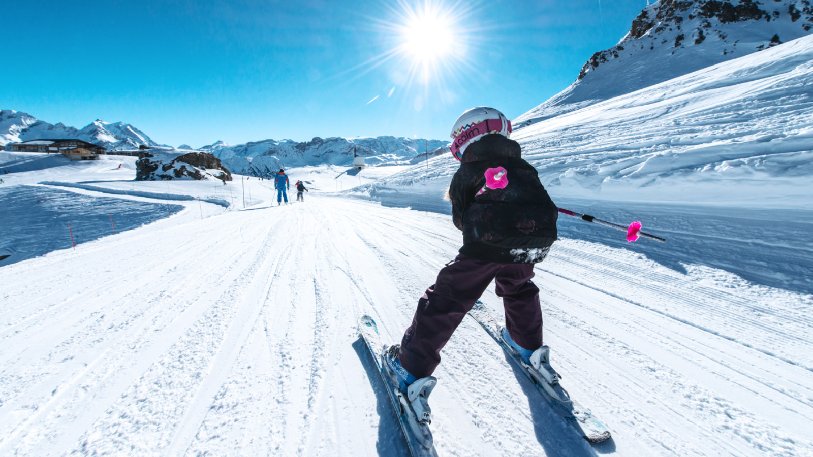 Child Skiing