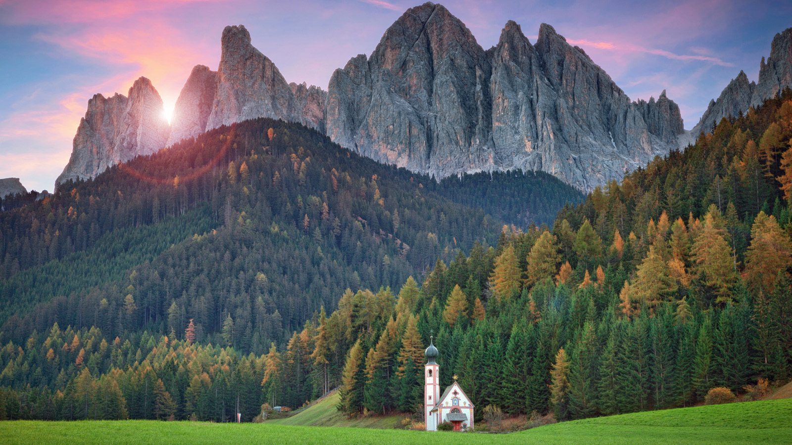 Dolomites Sunset