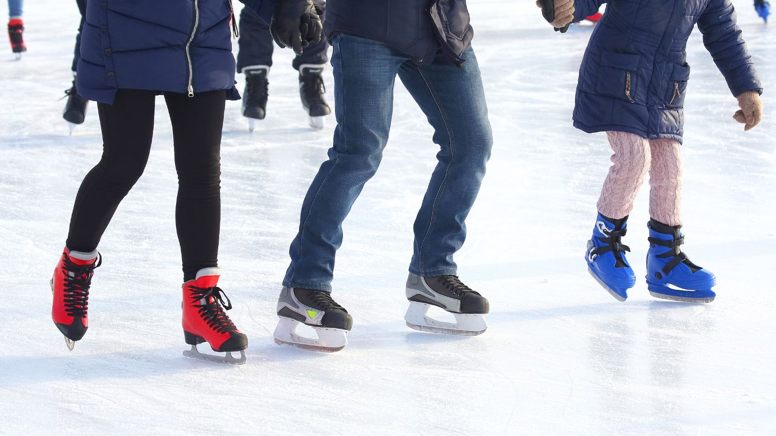 Family Ice Skating