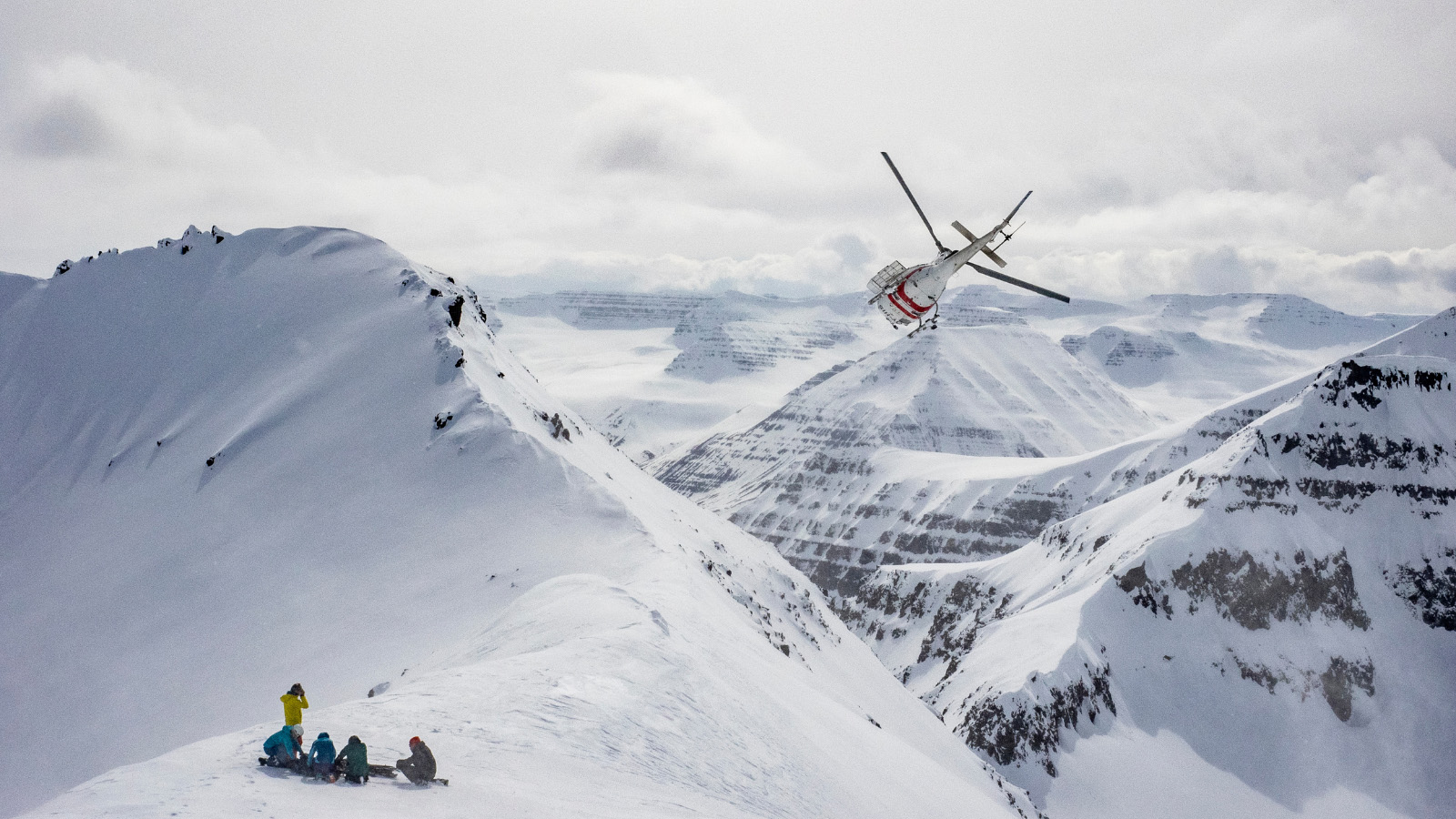 Helicopter Skiing Iceland