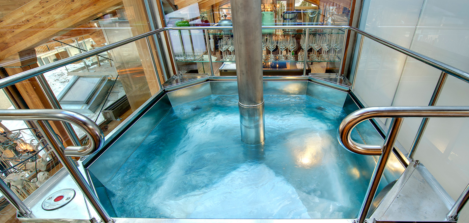 Backstage Chalet Hot Tub