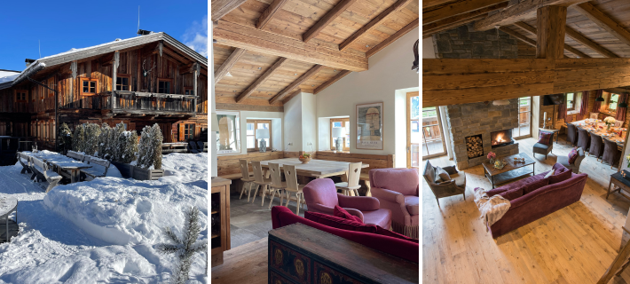 Chalet Tschoder, triple image