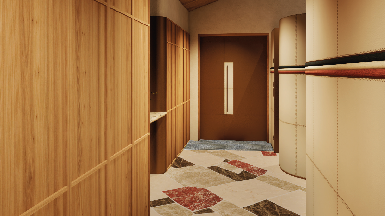 Luxury-ski-chalet-Val d'Isere-Chalet des Legendes-oxford-ski-hallway.png
