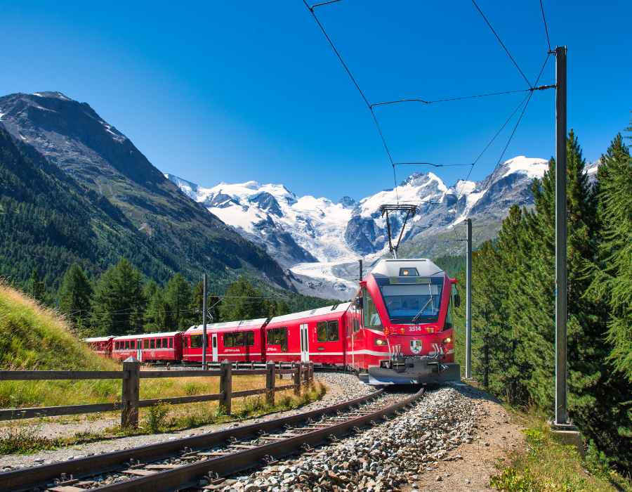 A Journey Through the Alps in Summer