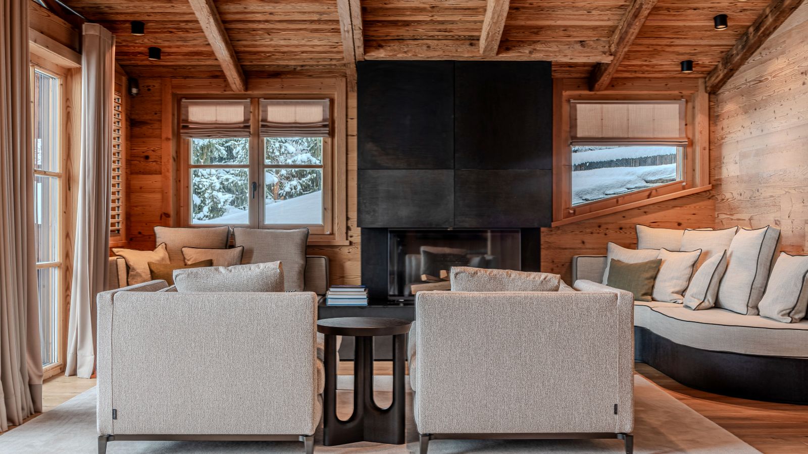 Montana Estate-Lower Chalet- Master Bedroom Lounge -Luxury Ski Chalet- Oxford Ski.jpg