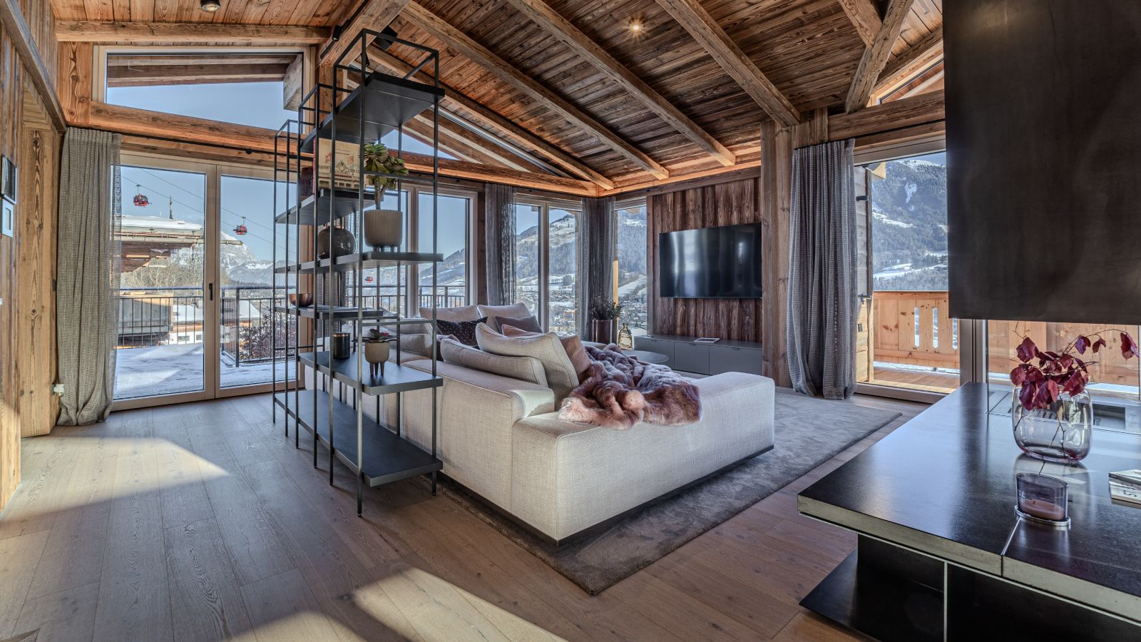 Chalet Hahnenkamm-Living room 1- Luxury Ski Chalets- Oxford Ski.jpg