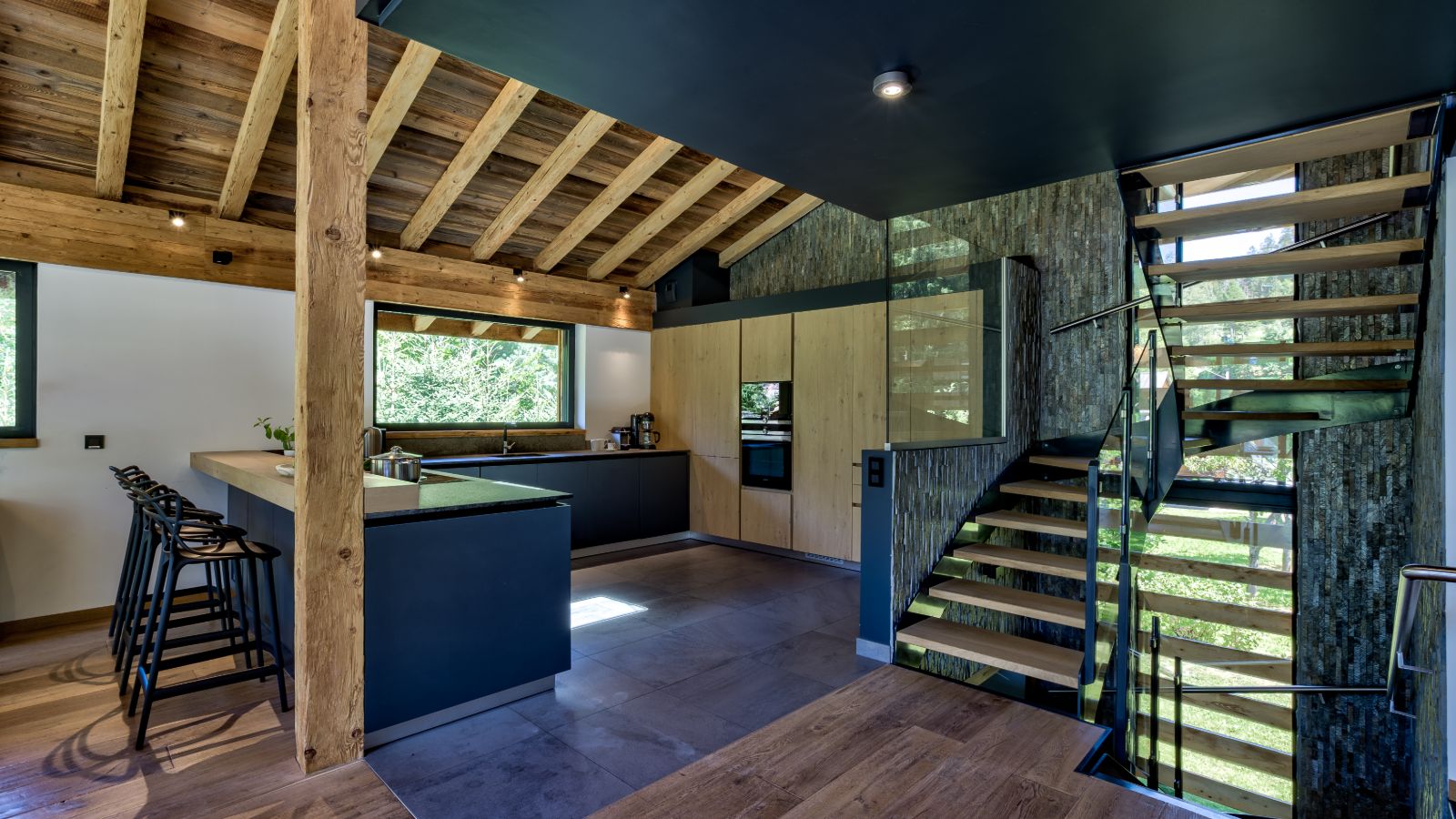 Chalet Black Stone- Kitchen - Luxury Ski Chalet- Oxford Ski Company (1).jpg