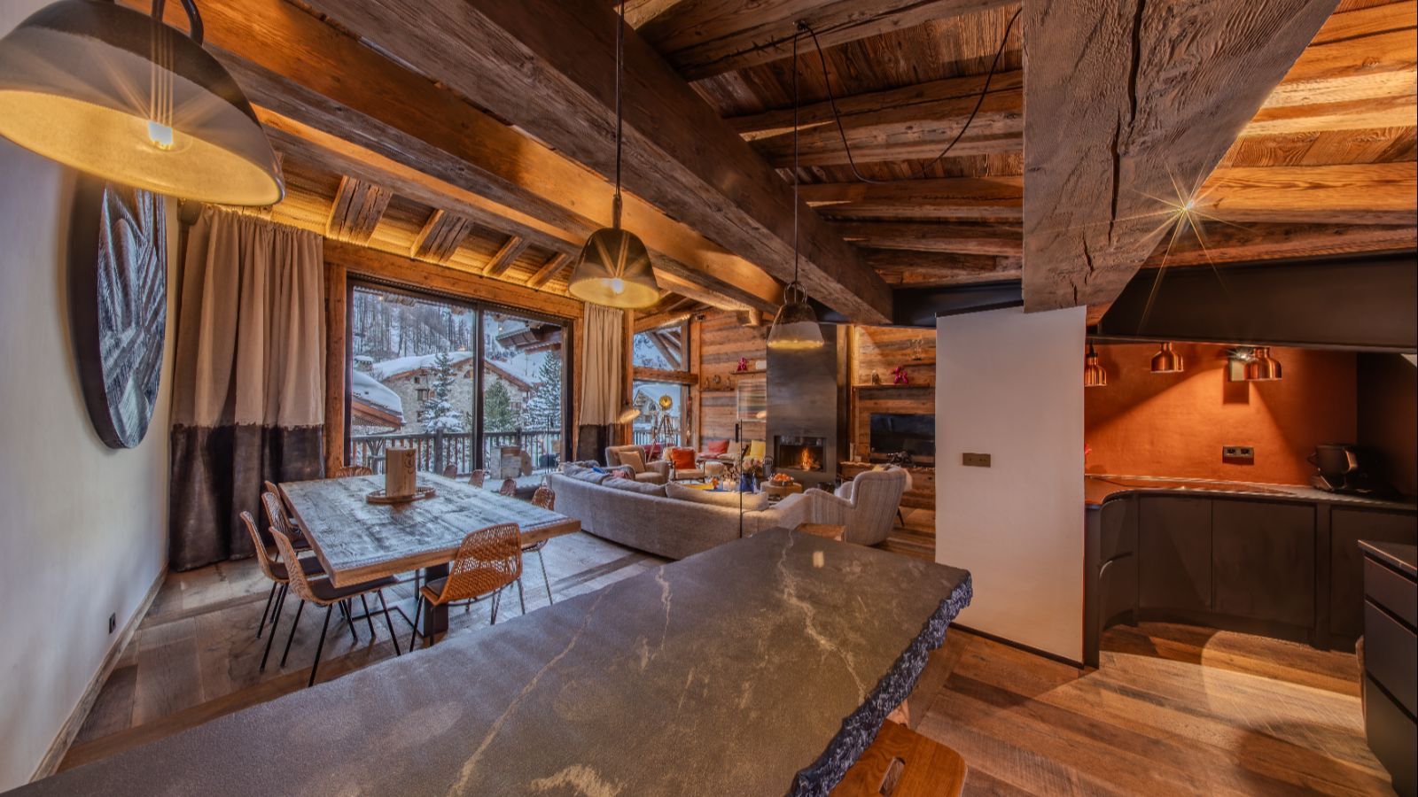 Luxury-Ski- Chalet-Val d'sere-Angelus 1-Oxford Ski Company Living area.jpg