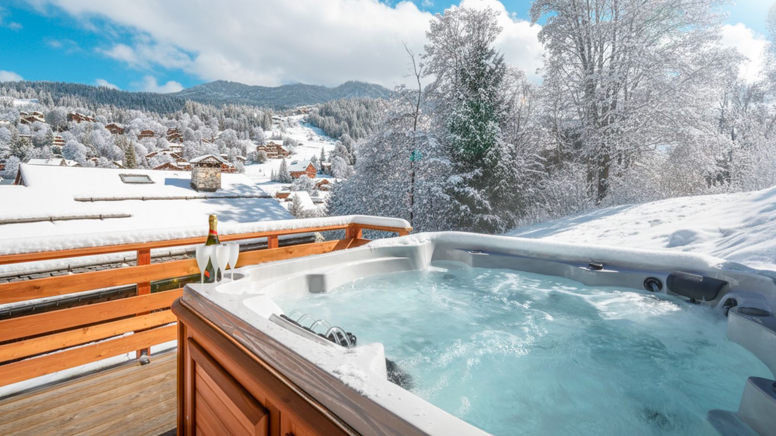 Luxury -Ski-Apartment - Meribel -La Neva - Oxford Ski Company hot_tub_studio.jpg