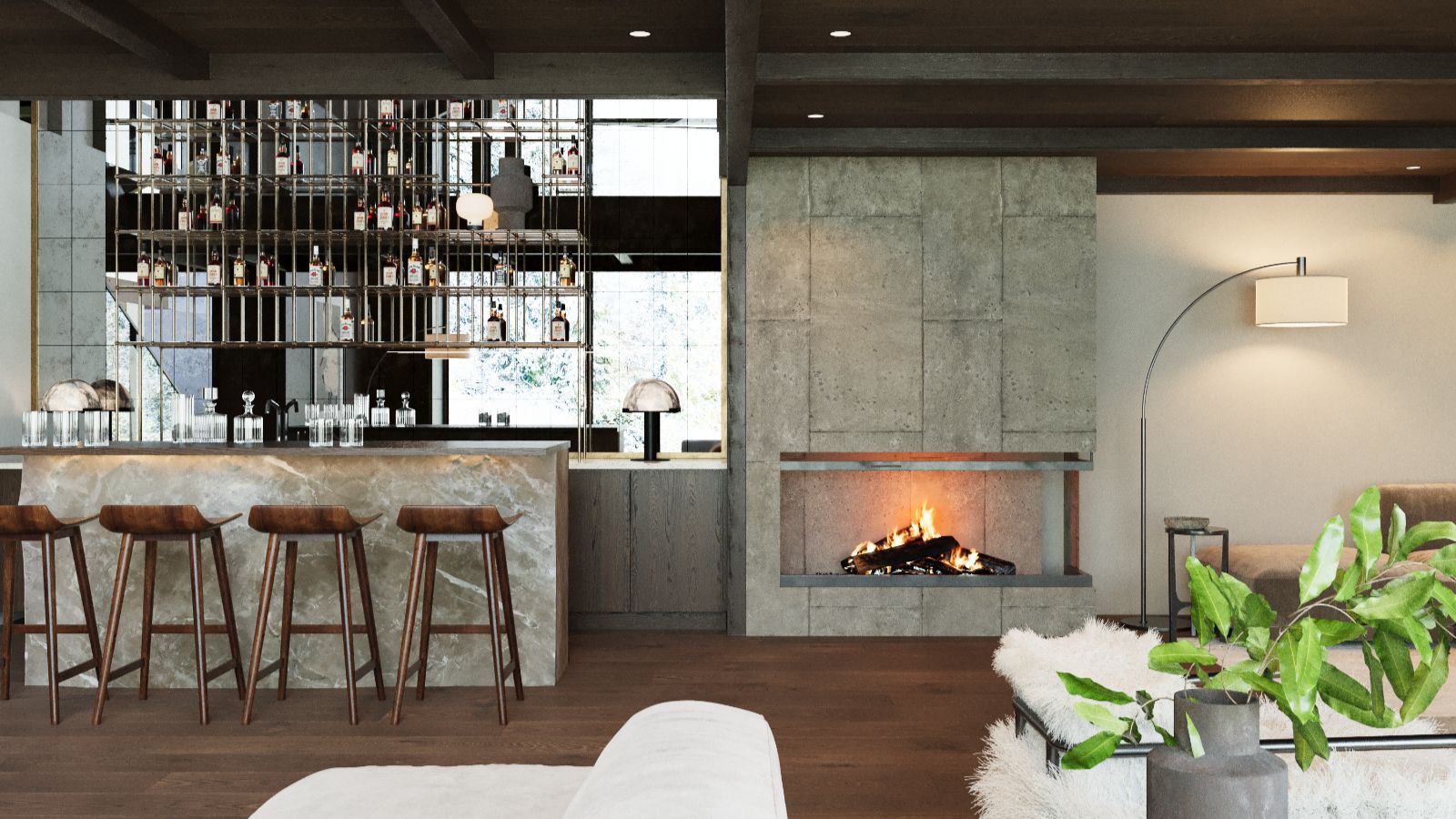 Luxury-ski-chalet-Meribel-Chalet Montclair- Oxford Ski Company-bar.jpg