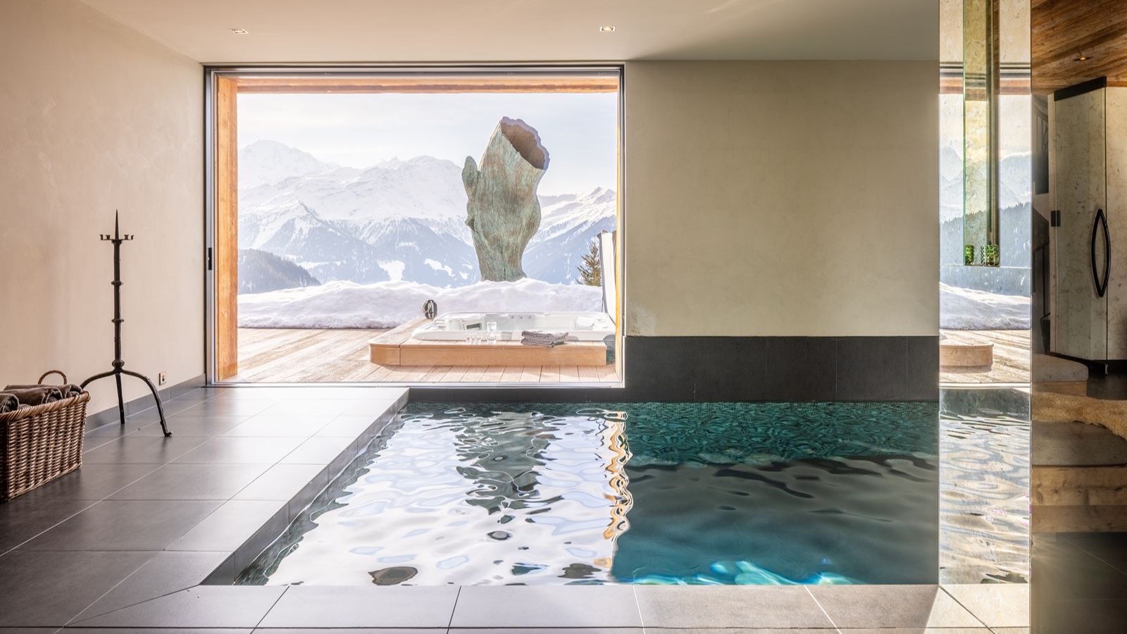Luxury-Chalet-Verbier-Chalet Norte-OxfordSkiCompany- Pool.jpg